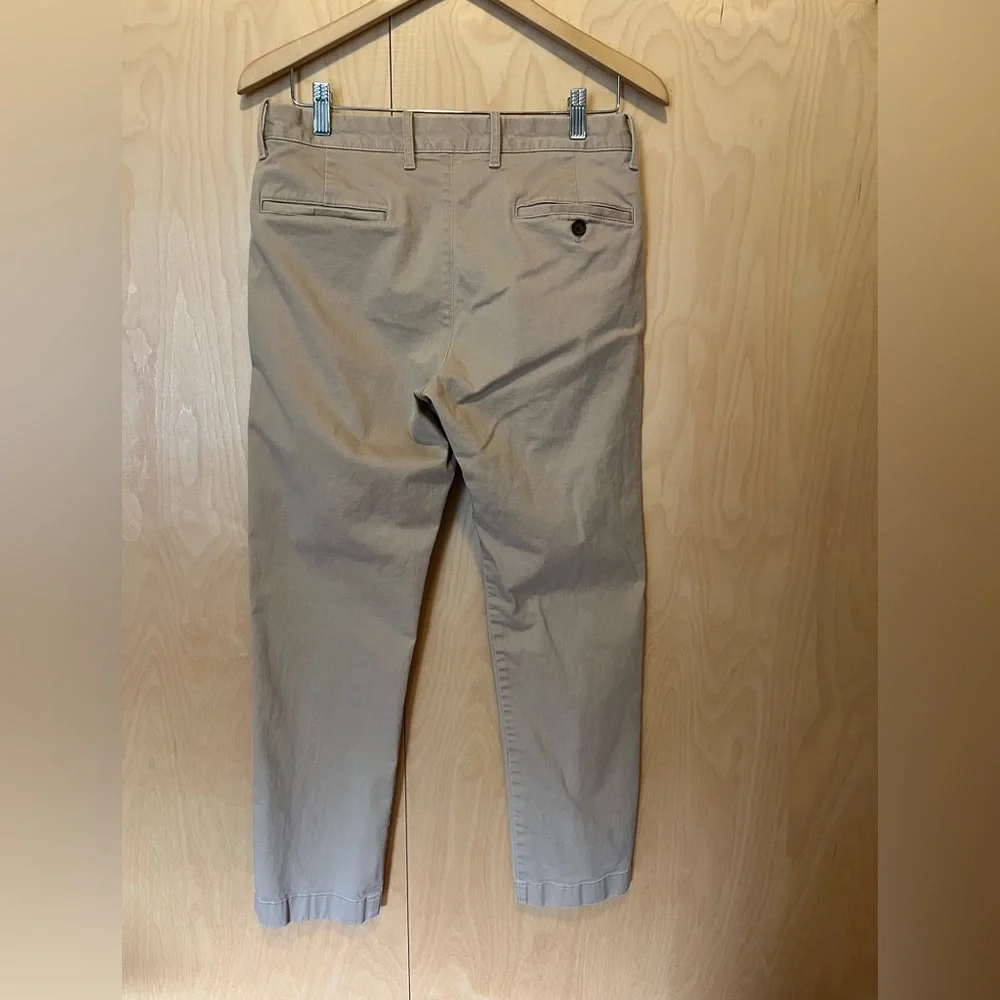 J Crew men’s straight flex khakis